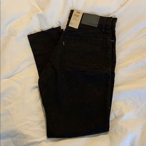 Levi’s black wedgie skinny jeans